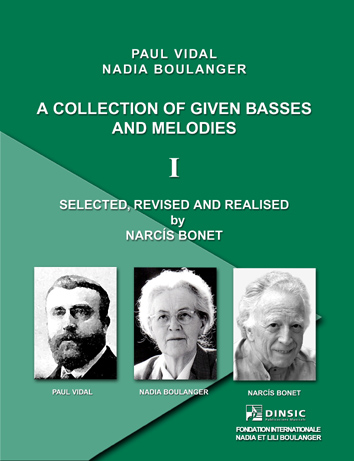 I. A collection of given basses and melodies