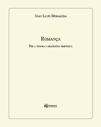 Romança per a tenora i orquestra simfònica (MO)