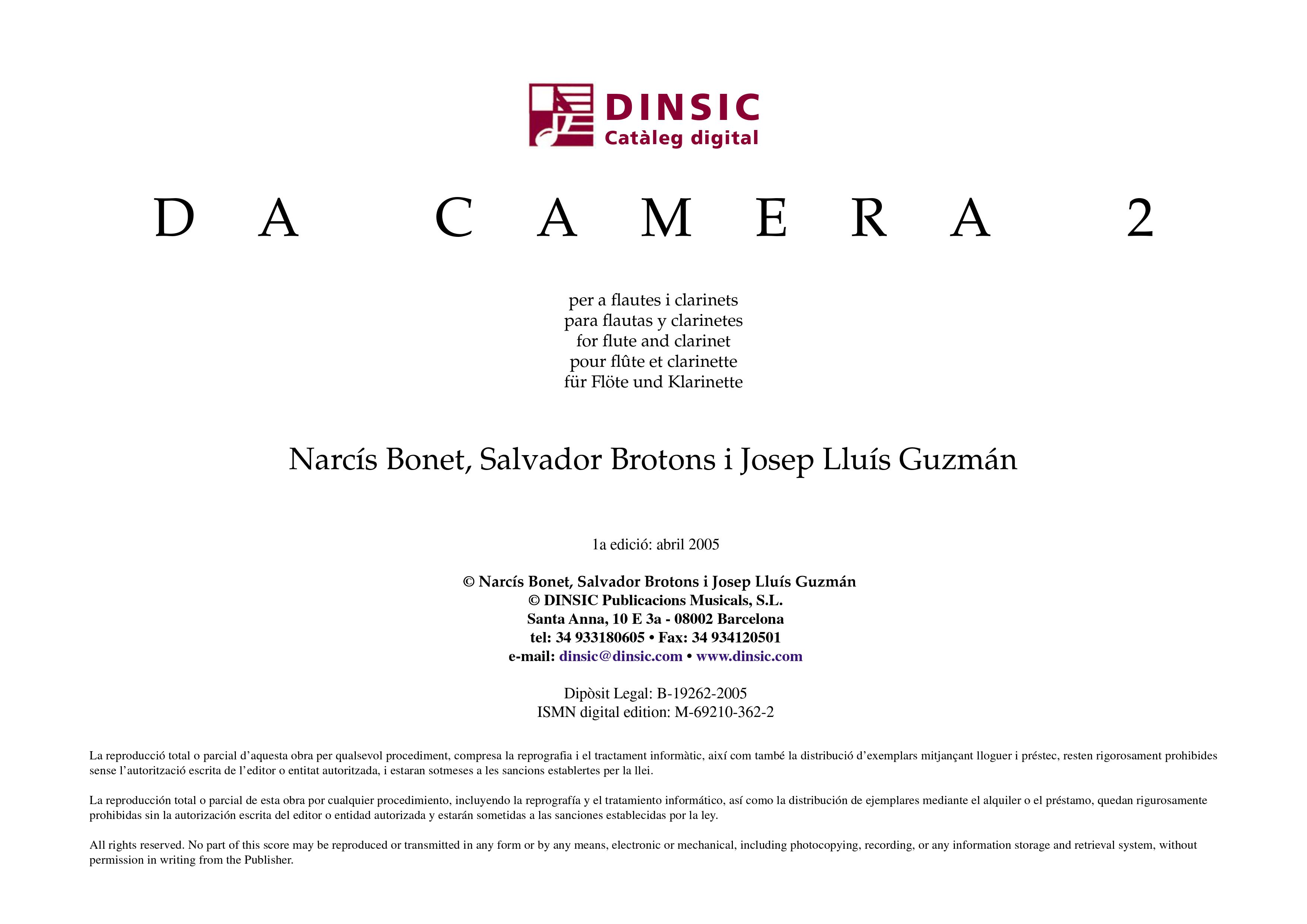 Da Camera 2