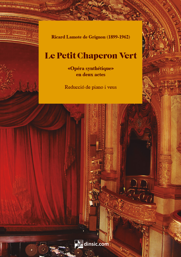 Le Petit Chaperon Vert (reducció veus i piano)
