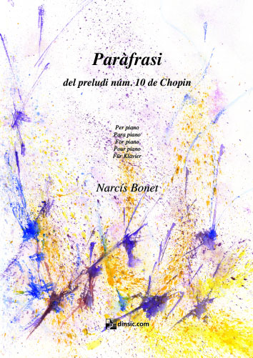 Paràfrasi del preludi núm. 10 de Chopin