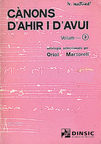 Cànons d'ahir i d'avui 2