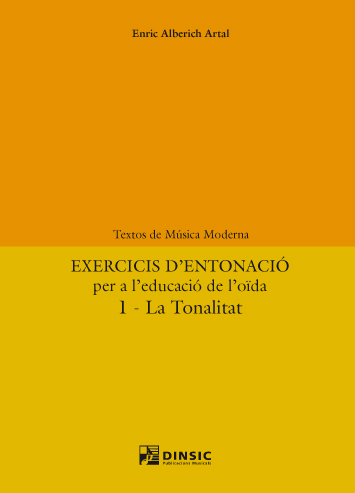 Exercicis d'Entonació per a l'Educació de l'Oïda 1. La tonalitat