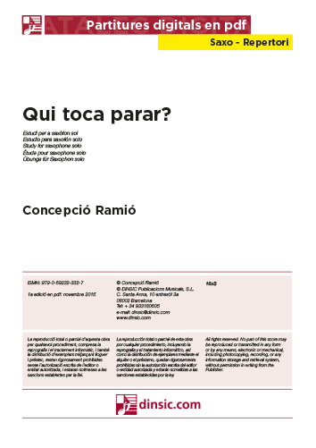 Qui toca parar?