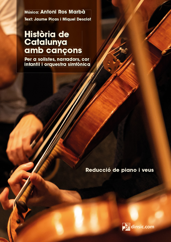 Història de Catalunya amb cançons (reducció de piano i veus)