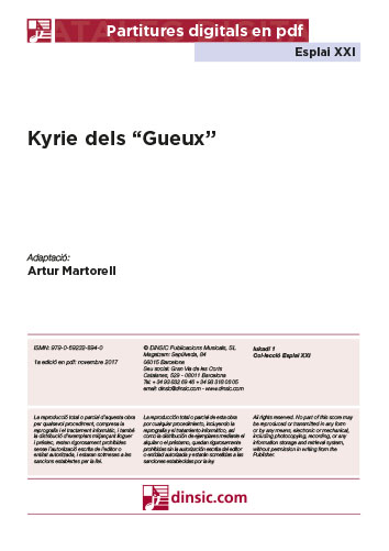Kyrie dels â€œGueuxâ€
